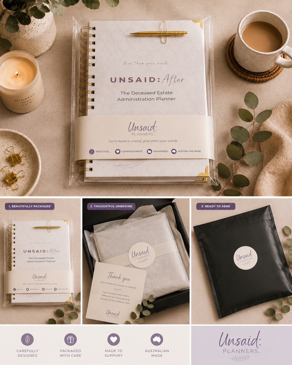 Unsaid: After - Estate Administration Planner (coming soon)